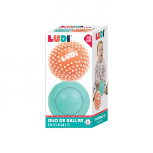 Ludi Duo de Bolas com pontas suaves - Image 2