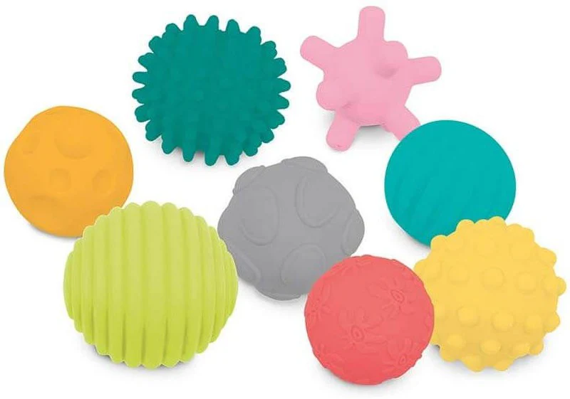 Ludi Sortido de 8 bolas sensoriais - Image 2