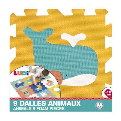 Ludi Tapete de espuma Animais - 9 quadrados - Image 2