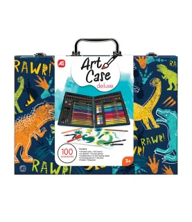 Mala pintura deluxe 100 pcs Dinossauros - Image 2