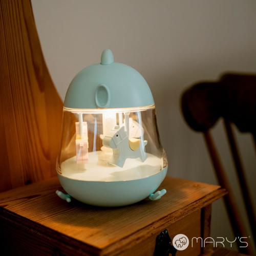 Mary´s Caixa de Música com luz LED Unicórnio Azul - Image 3
