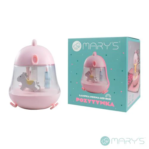 Mary´s Caixa de Música com luz LED Unicórnio Rosa - Image 2