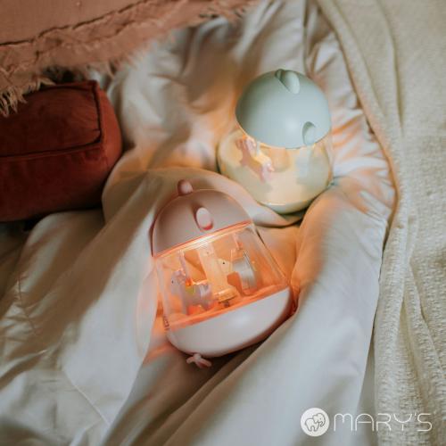 Mary´s Caixa de Música com luz LED Unicórnio Rosa - Image 3