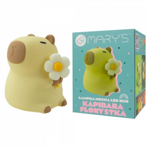 Mary´s Luz de Presença LED Capivara com Flores - Image 4