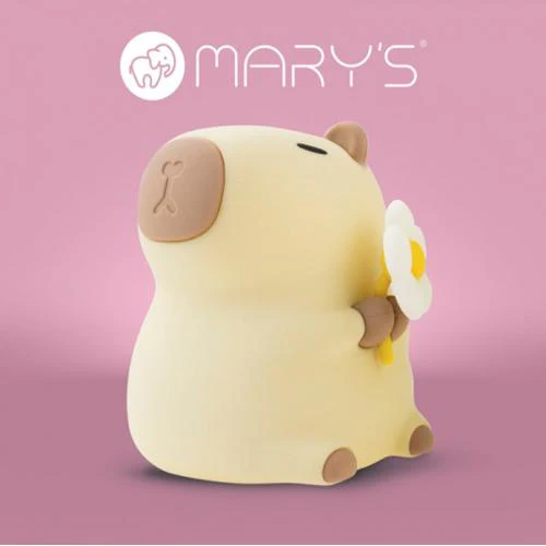Mary´s Luz de Presença LED Capivara com Flores - Image 5