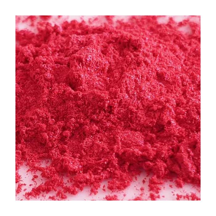 Mica pigmento em pó para cosméticos Coral 10gr - Image 2