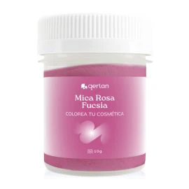 Mica pigmento em pó para cosméticos Fucsia 10gr