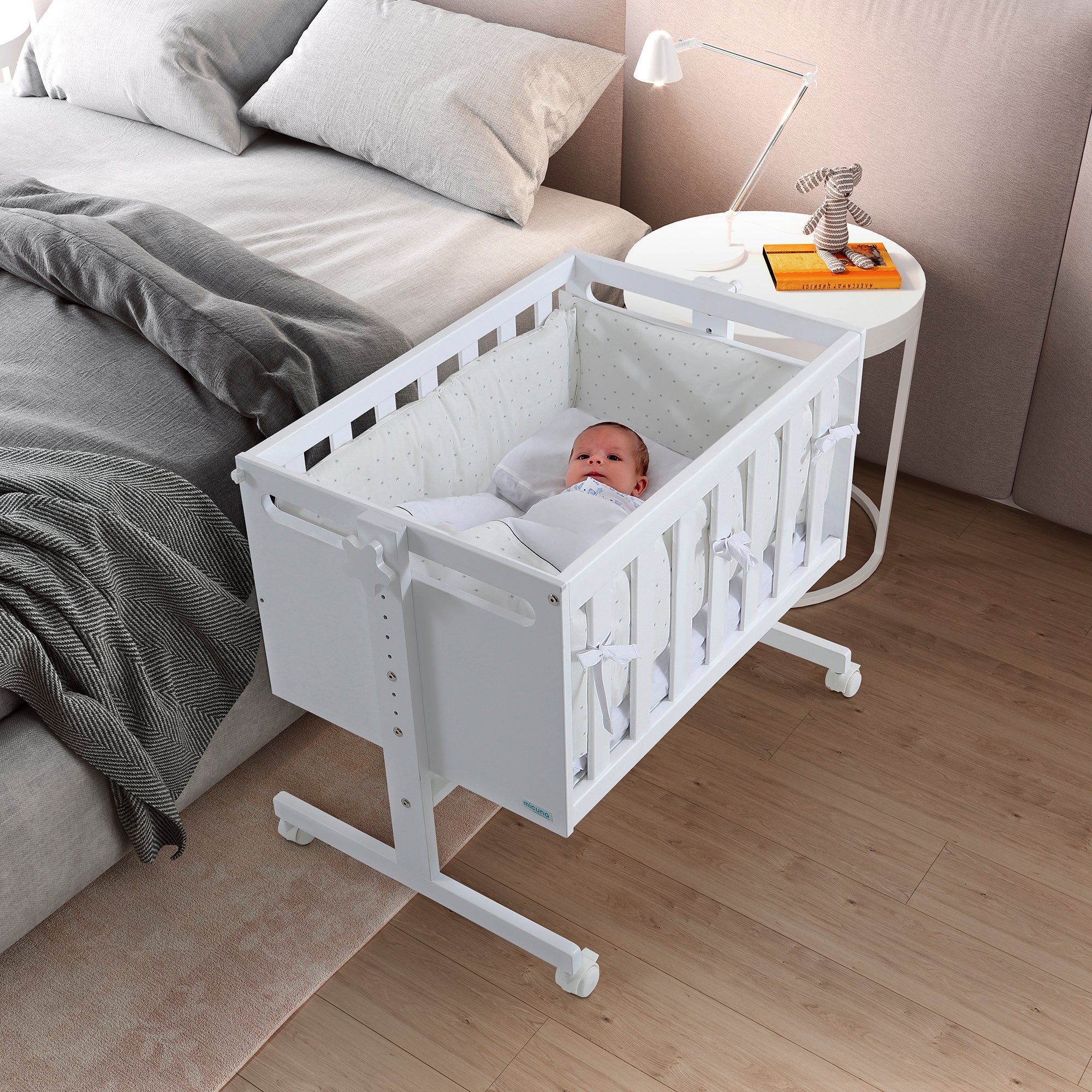 Micuna Mini-berço de co-sleeping You and Me Plus de 80x50 (só berço) - Image 10