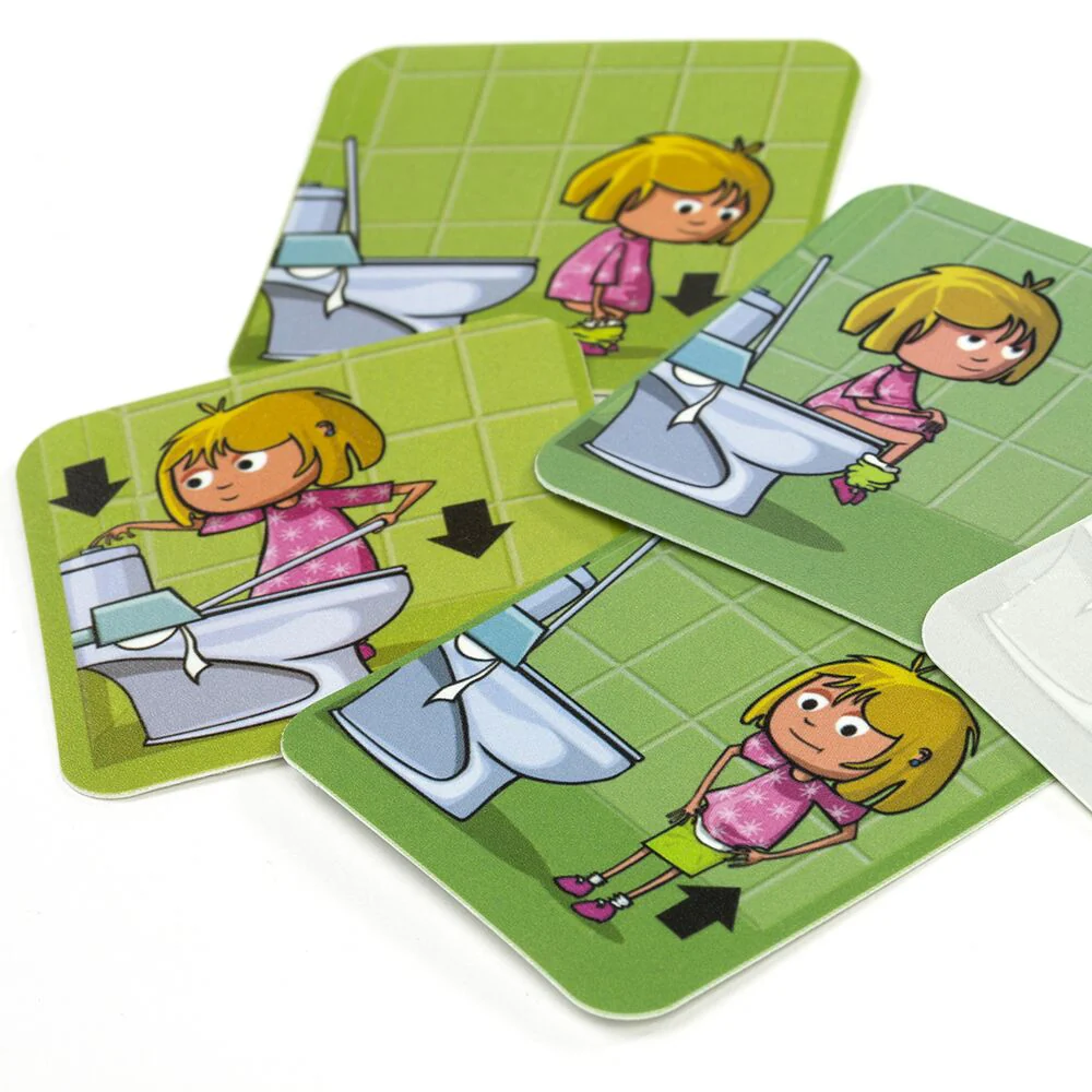 Miniland Jogo Educativo de 6 Sequências Habitos de higiene - Image 4