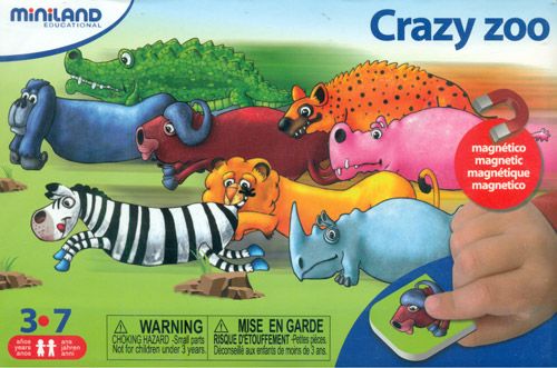 Miniland Magnético - Crazy Zoo