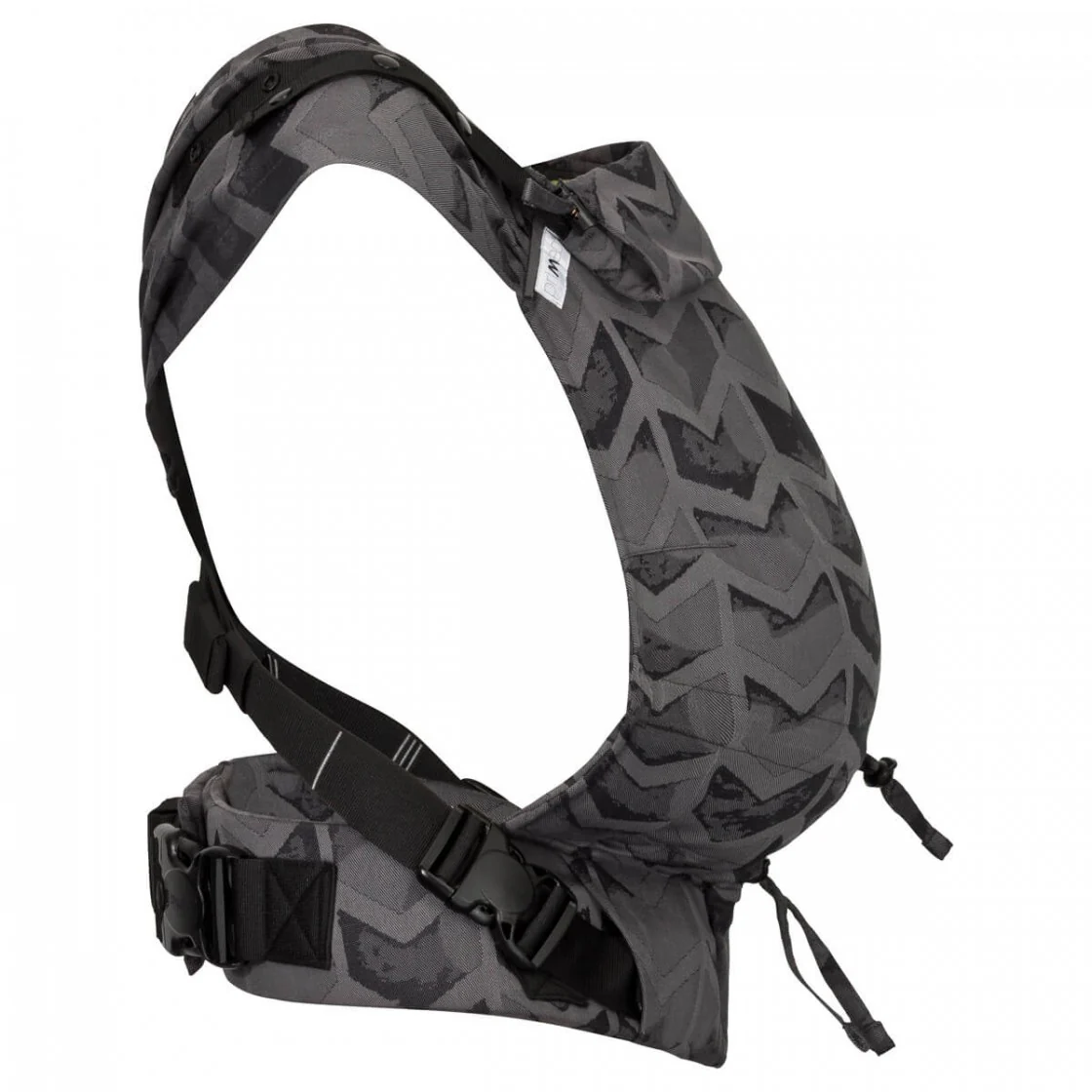 Mochila Hoppediz Ajustável BabySize Primeo Amsterdam black - Image 2