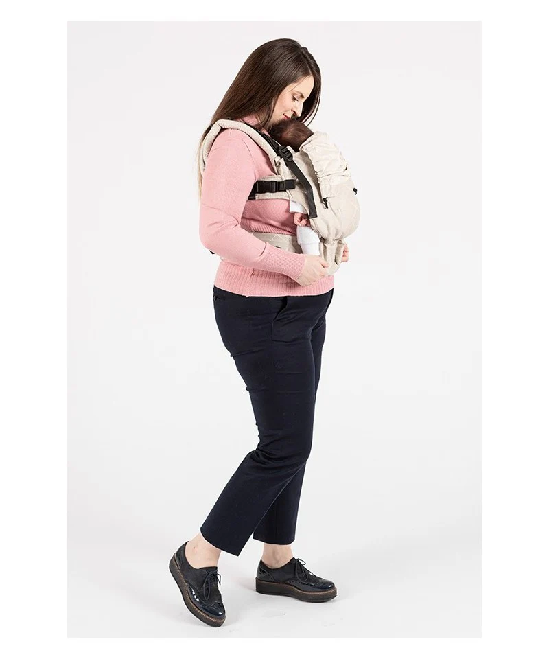 Mochila Isara THE One Ajustável AU NATUREL linen * por encomenda - Image 3