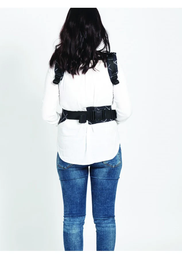 Mochila Isara THE One Ajustável DIAMONDA BLACK * por encomenda - Image 11