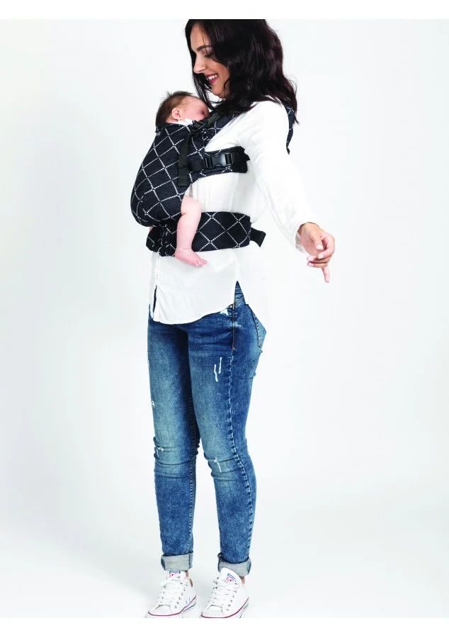 Mochila Isara THE One Ajustável DIAMONDA BLACK * por encomenda - Image 6