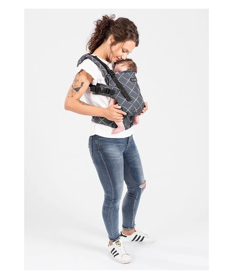 Mochila Isara THE One Ajustável DIAMONDA BLUE INK * por encomenda - Image 10