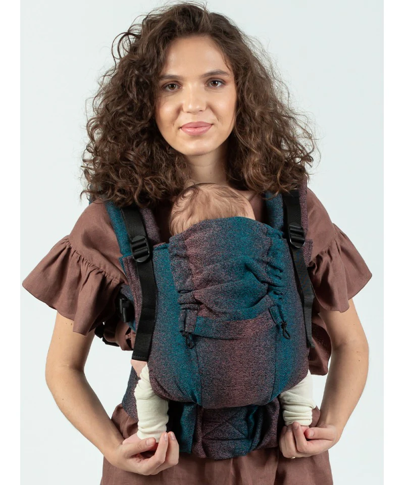 Mochila Isara THE One Ajustável PIXELATED SPICY BAMBOO  * por encomenda