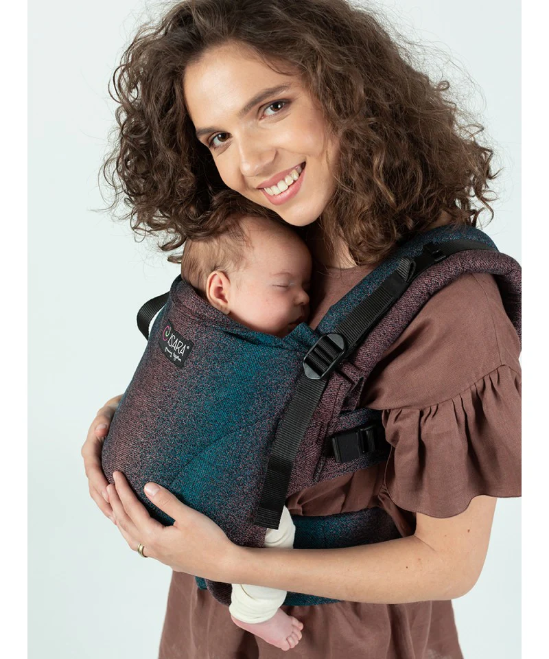 Mochila Isara THE One Ajustável PIXELATED SPICY BAMBOO  * por encomenda - Image 2