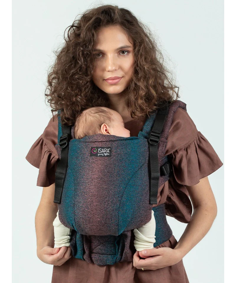 Mochila Isara THE One Ajustável PIXELATED SPICY BAMBOO  * por encomenda - Image 4
