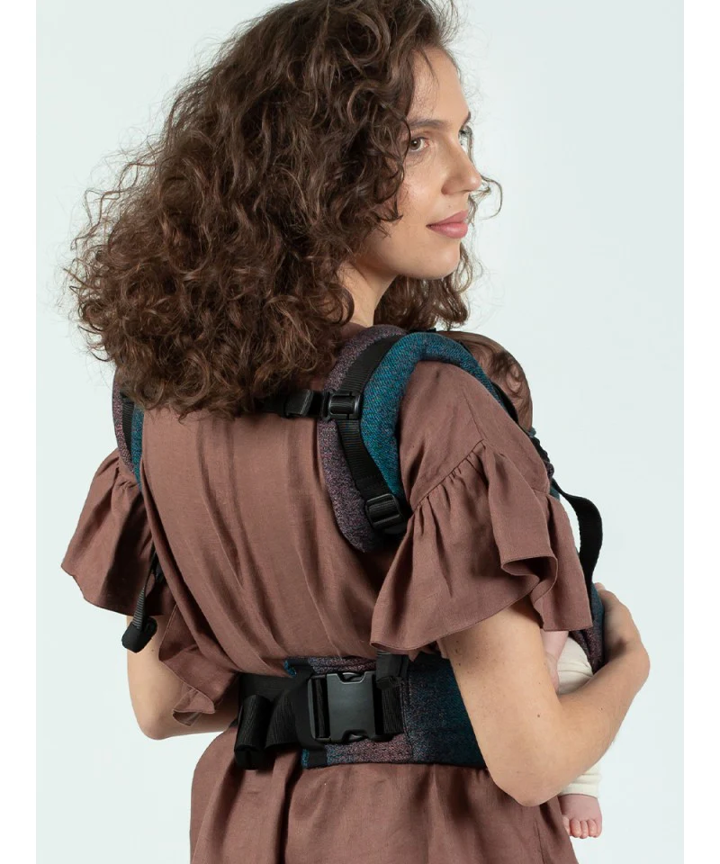 Mochila Isara THE One Ajustável PIXELATED SPICY BAMBOO  * por encomenda - Image 6