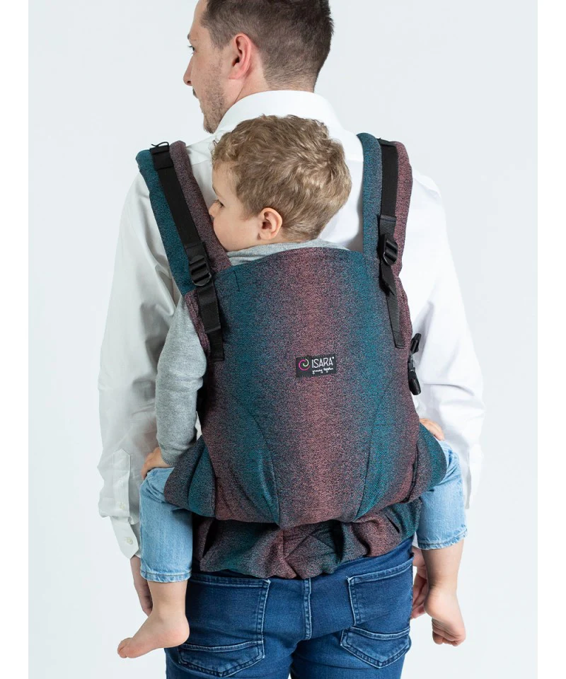 Mochila Isara THE One Ajustável PIXELATED SPICY BAMBOO  * por encomenda - Image 7