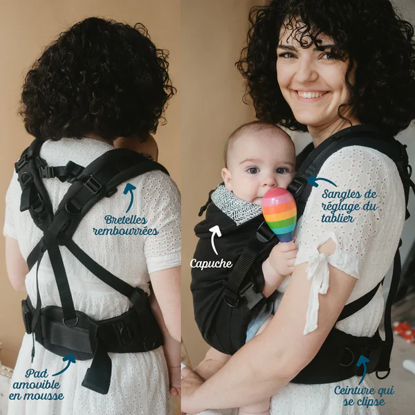 Mochila Neobulle Ajustável ToddlerSize Ebéne - Image 3