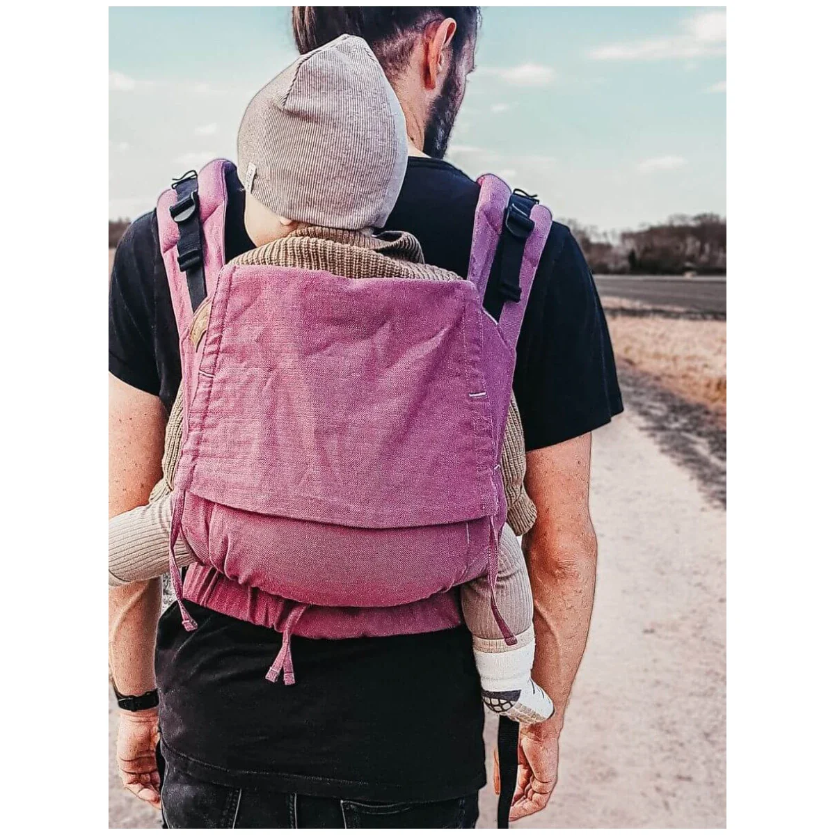 Mochila Hoppediz Ajustável BabySize Buckle Mallorca - Image 2
