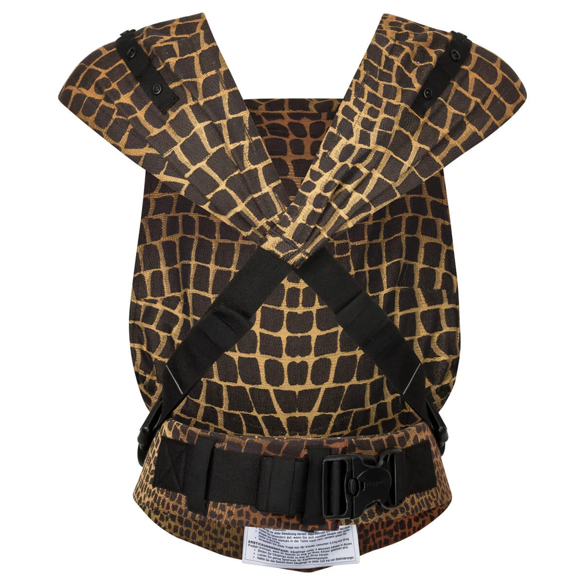 Mochila Hoppediz Ajustável BabySize Primeo Darwin black - Image 4