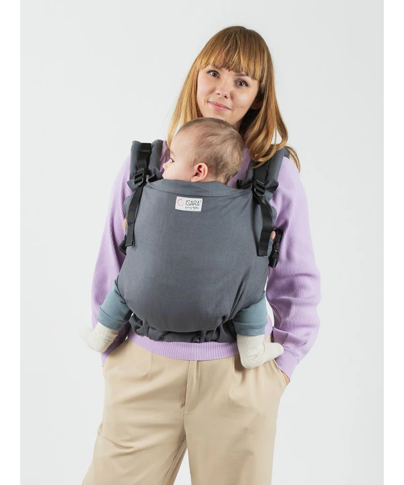 Mochila Isara Toddler Preschooler GRAPHITE LINEN - Image 6