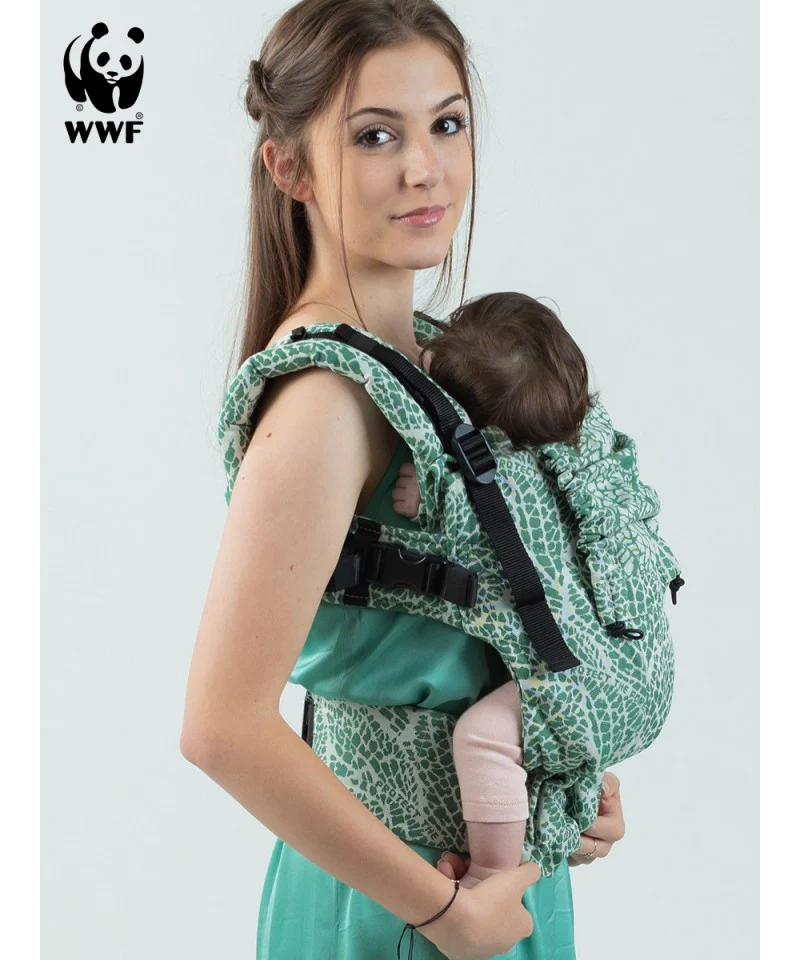 Mochila Isara THE One Ajustável MAJESTIC GREEN FOREST * por encomenda - Image 4