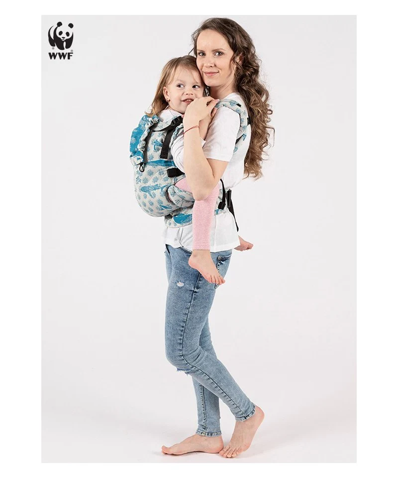Mochila Isara THE One Ajustável MARINE LIFE BREEZE * por encomenda - Image 2