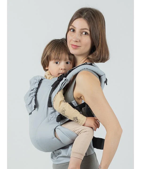 Mochila Isara THE One Ajustável PEARL GREY * por encomenda - Image 4