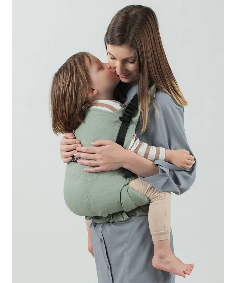 Mochila Isara THE One Ajustável SAGE GREEN LINEN