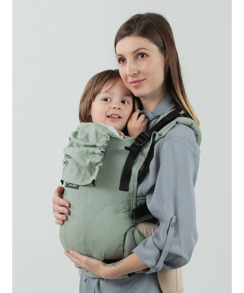 Mochila Isara THE One Ajustável SAGE GREEN LINEN - Image 3