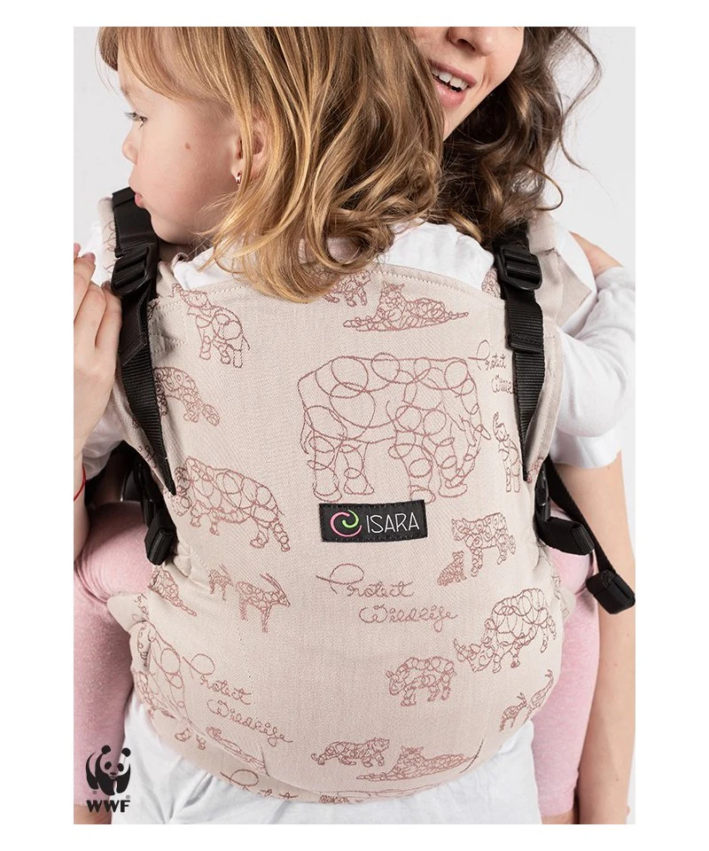 Mochila Isara THE One Ajustável WILDLIFE SANDY - Image 5