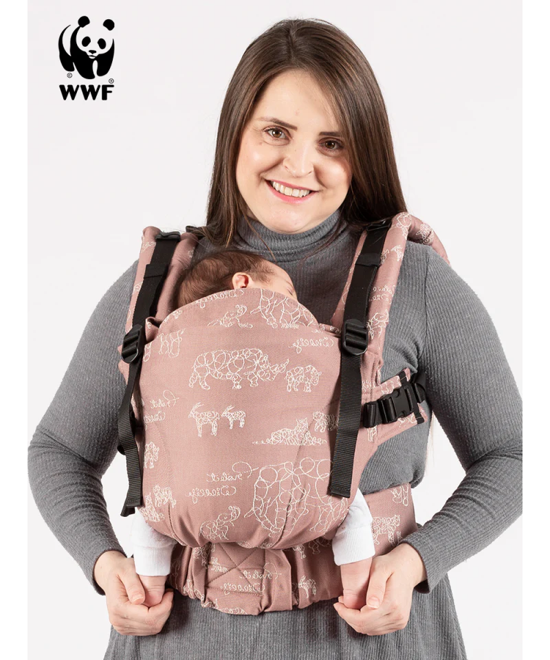 Mochila Isara THE One Ajustável WILDLIFE TERRA * por encomenda - Image 3