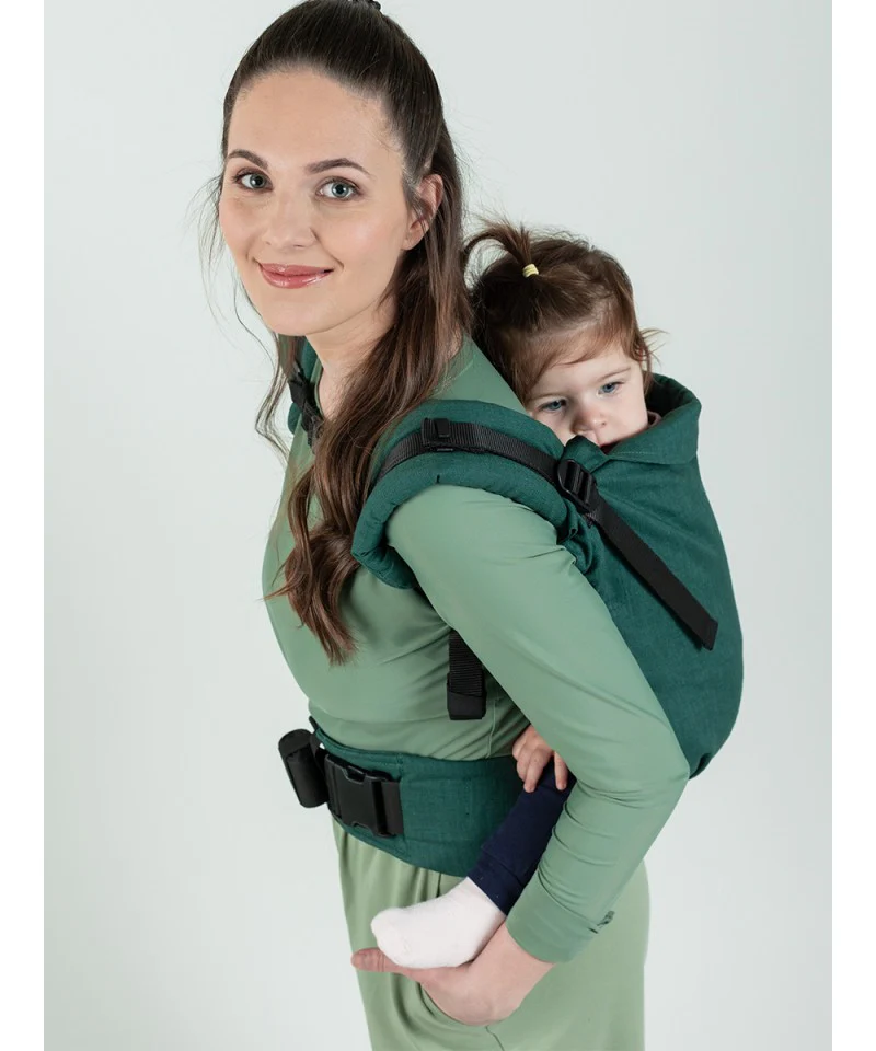 Mochila Isara Toddler Preschooler EVERGREEN LINEN