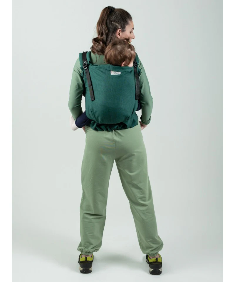 Mochila Isara Toddler Preschooler EVERGREEN LINEN - Image 3