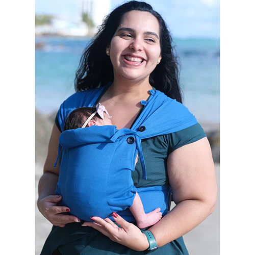 Mochila Neko Tiny Ajustável prematuro /recem nascido Cobalt - Image 9