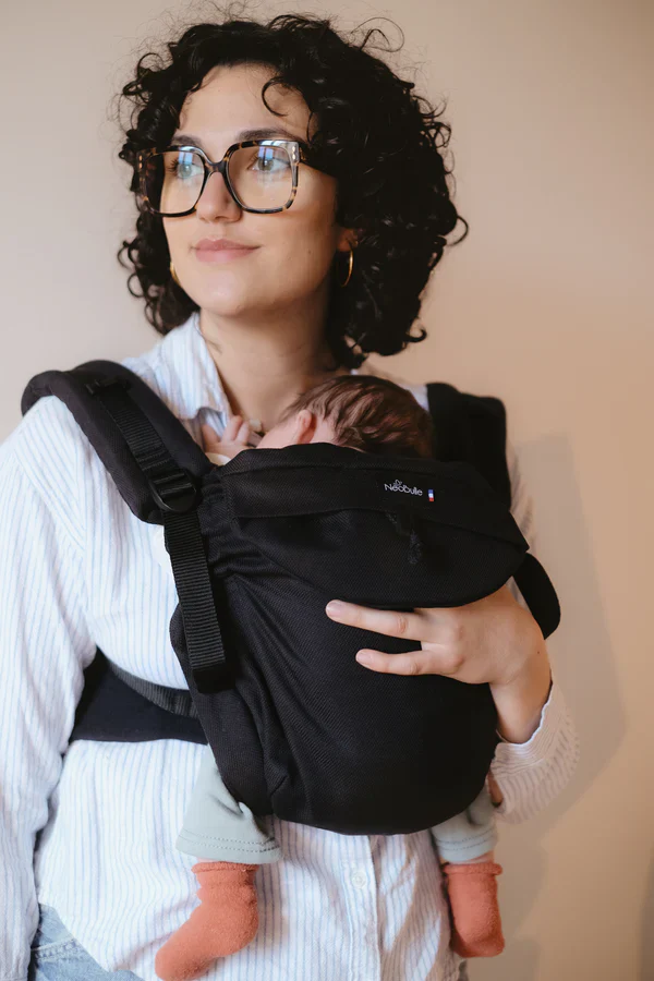 Mochila Neobulle Ajustável BabySize Noir *por encomenda - Image 2