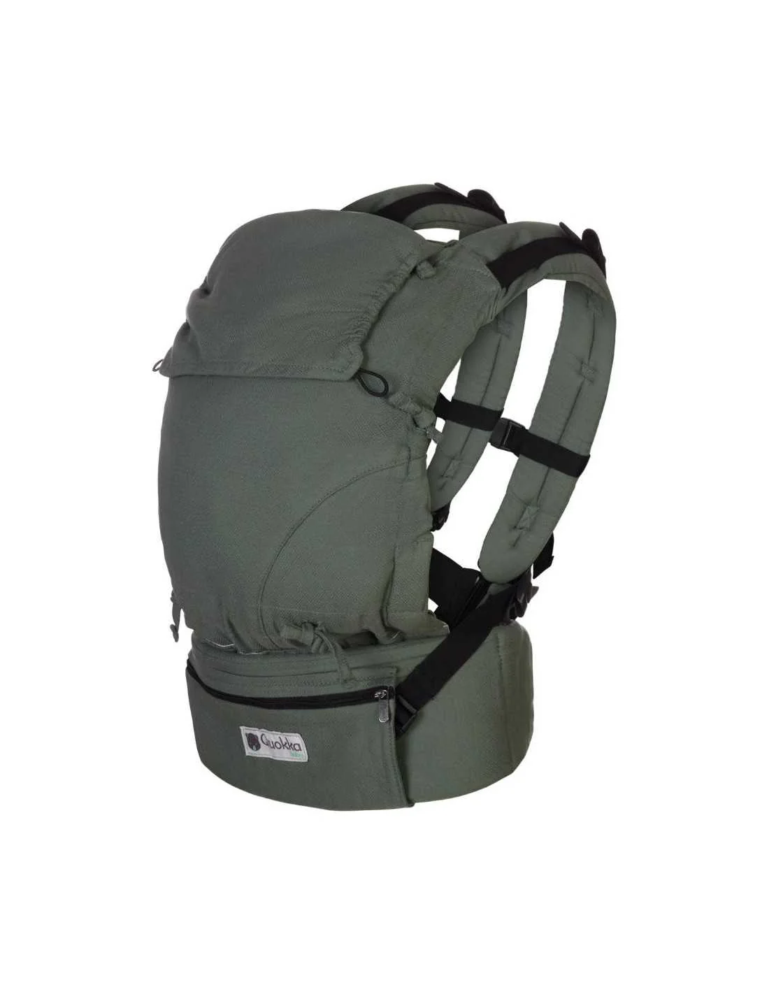 Mochila Quokkababy Ajustável E-Carrier Green Diamond