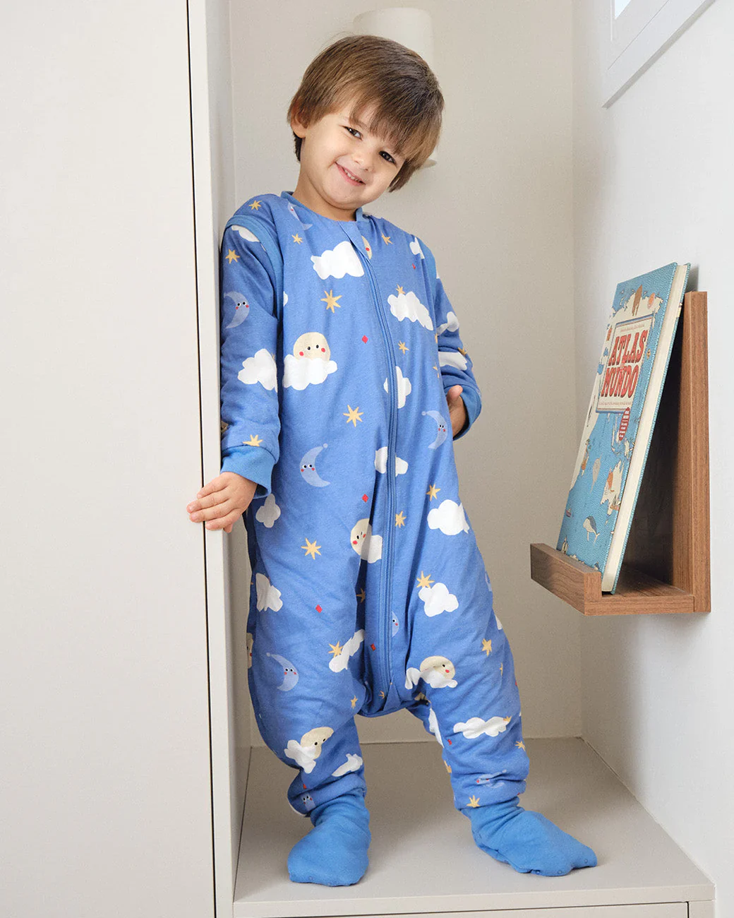 MolisandCo TOG 1.0 Saco de dormir com mangas E meias [GOOD NIGHT] - Image 3