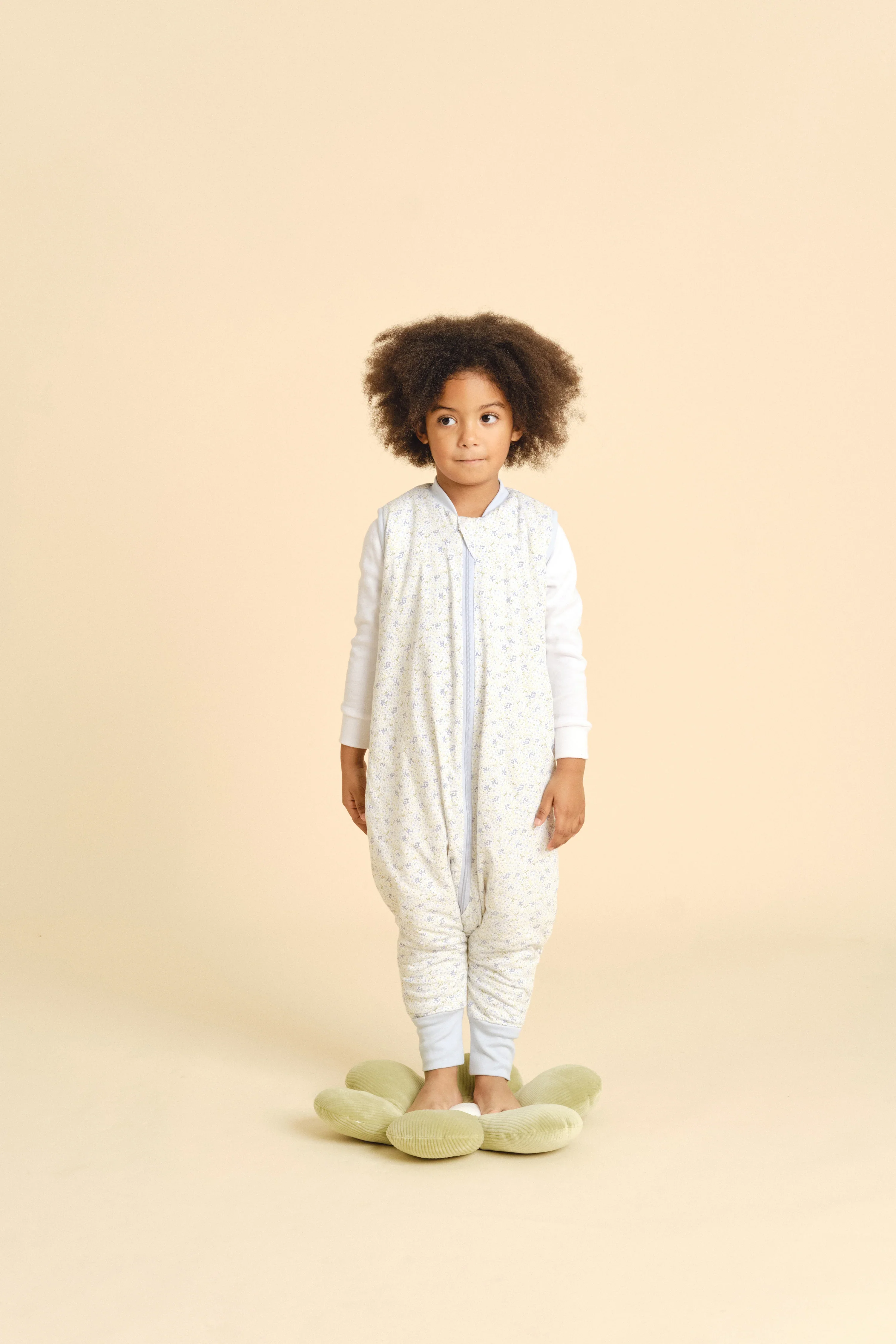 MolisandCo TOG 1.0 Saco de dormir com pés BLUE LILY * por encomenda - Image 4