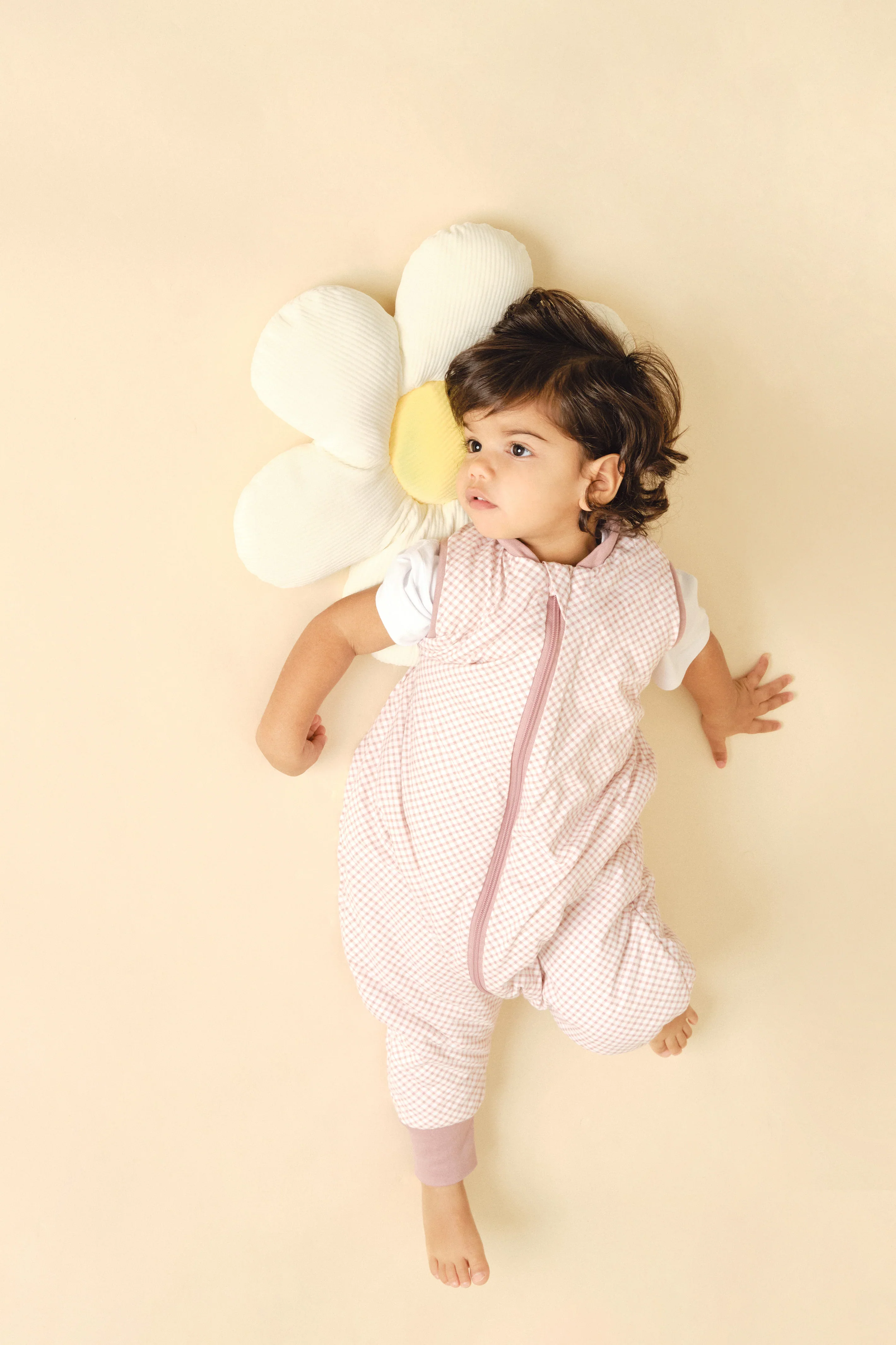 MolisandCo TOG 1.0 Saco de dormir com pés VICHY PINK * por encomenda - Image 3