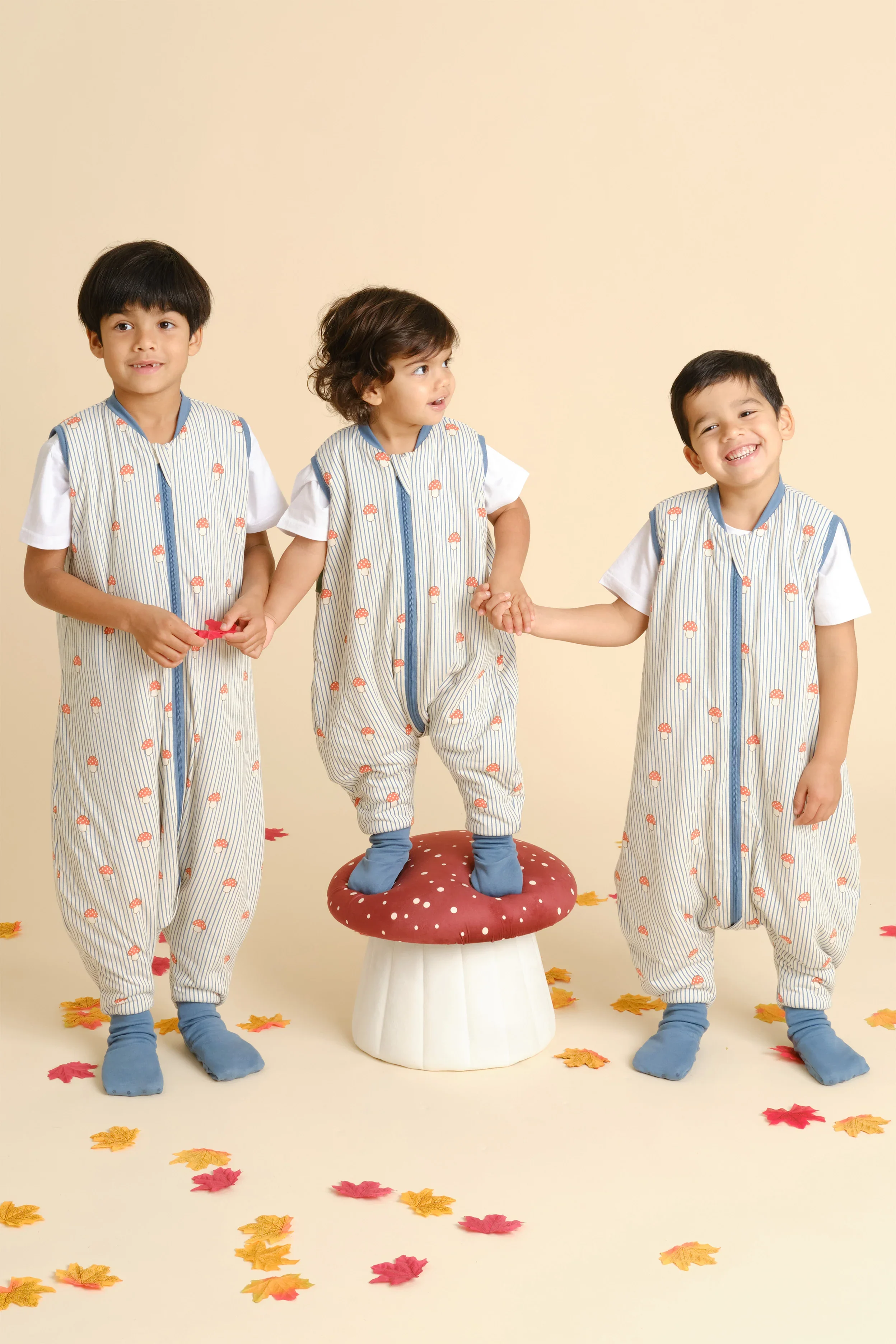 MolisandCo TOG 1.0 Saco de dormir sem mangas E meias [Mushrooms] *por encomenda - Image 4