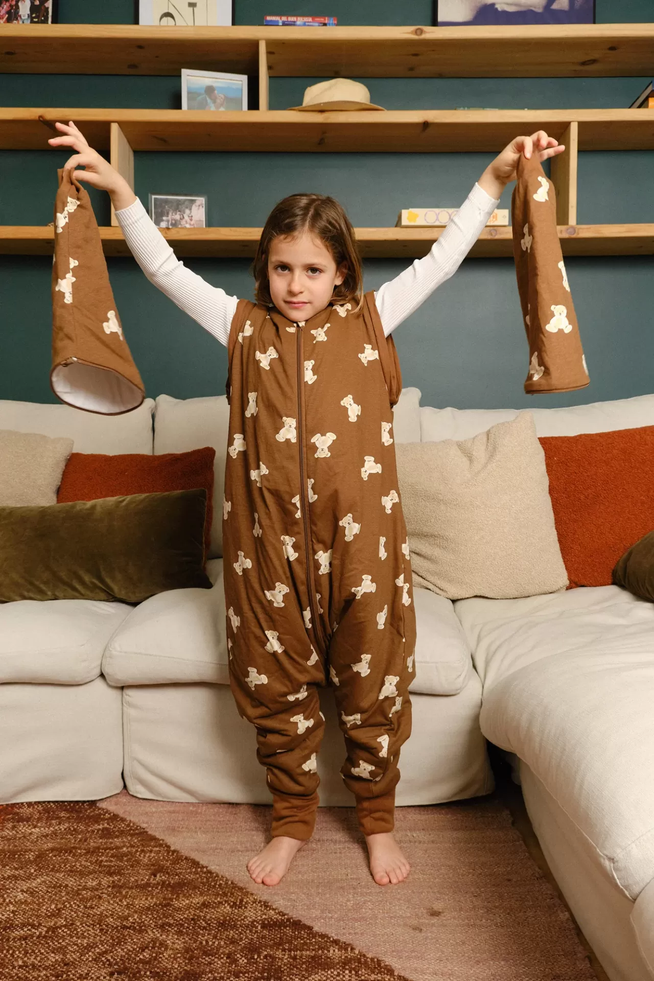 MolisandCo TOG 1.0 Saco de dormir com mangas E meias [TEDDY] - Image 6