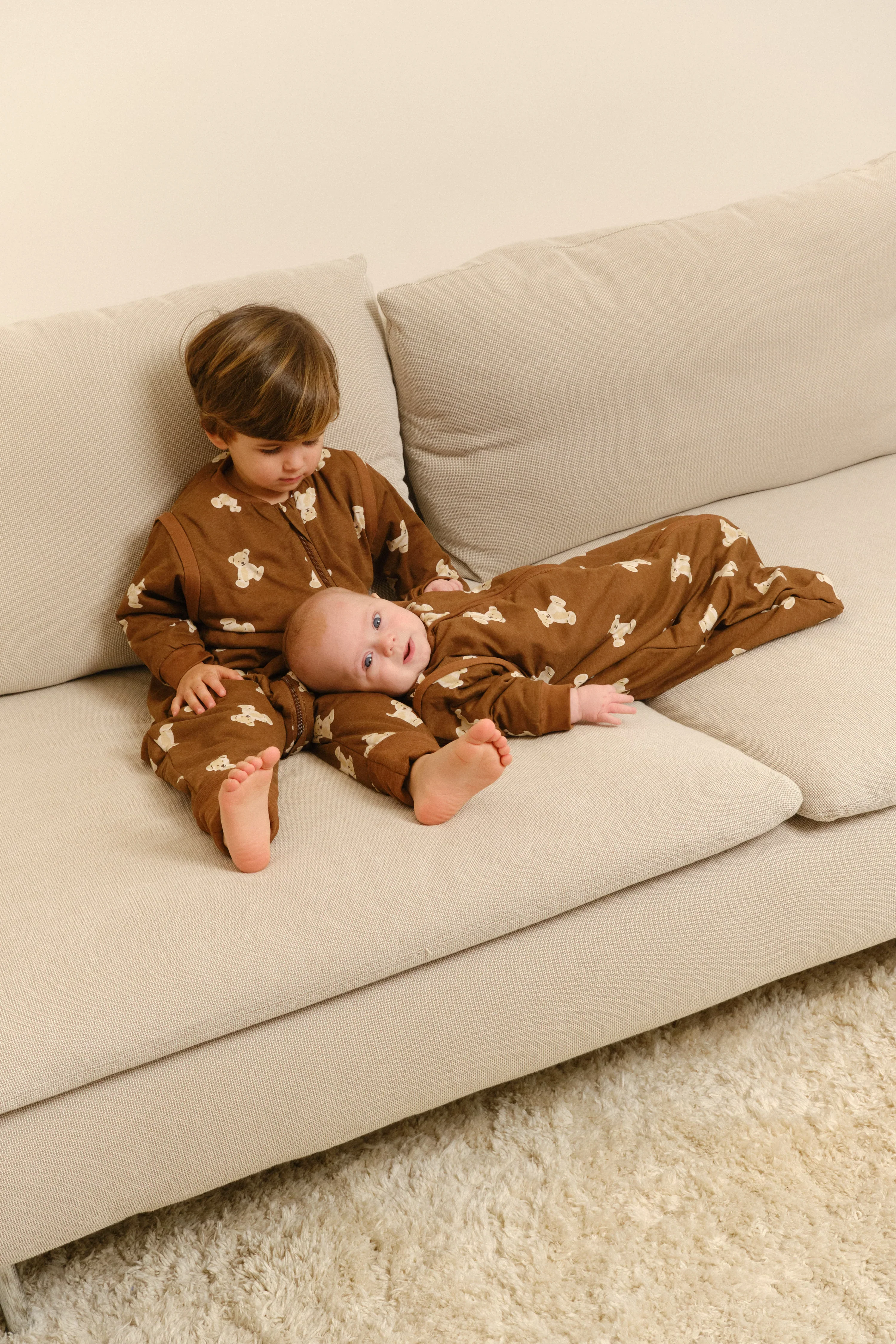 MolisandCo TOG 1.0 Saco de dormir sem pés e com mangas [Teddy Mocca] * por encomenda - Image 4