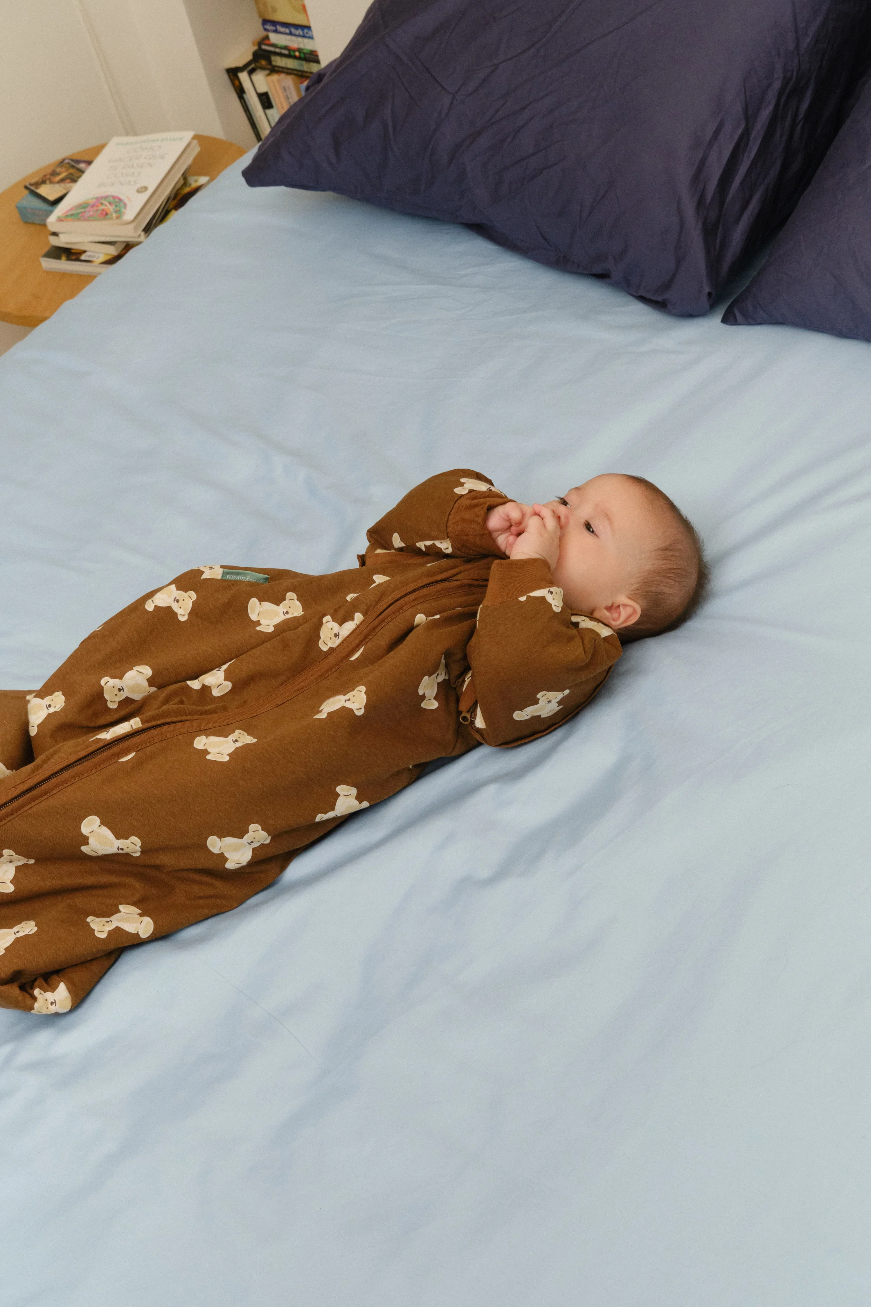MolisandCo TOG 1.0 Saco de dormir sem pés e com mangas [Teddy Mocca] * por encomenda - Image 5