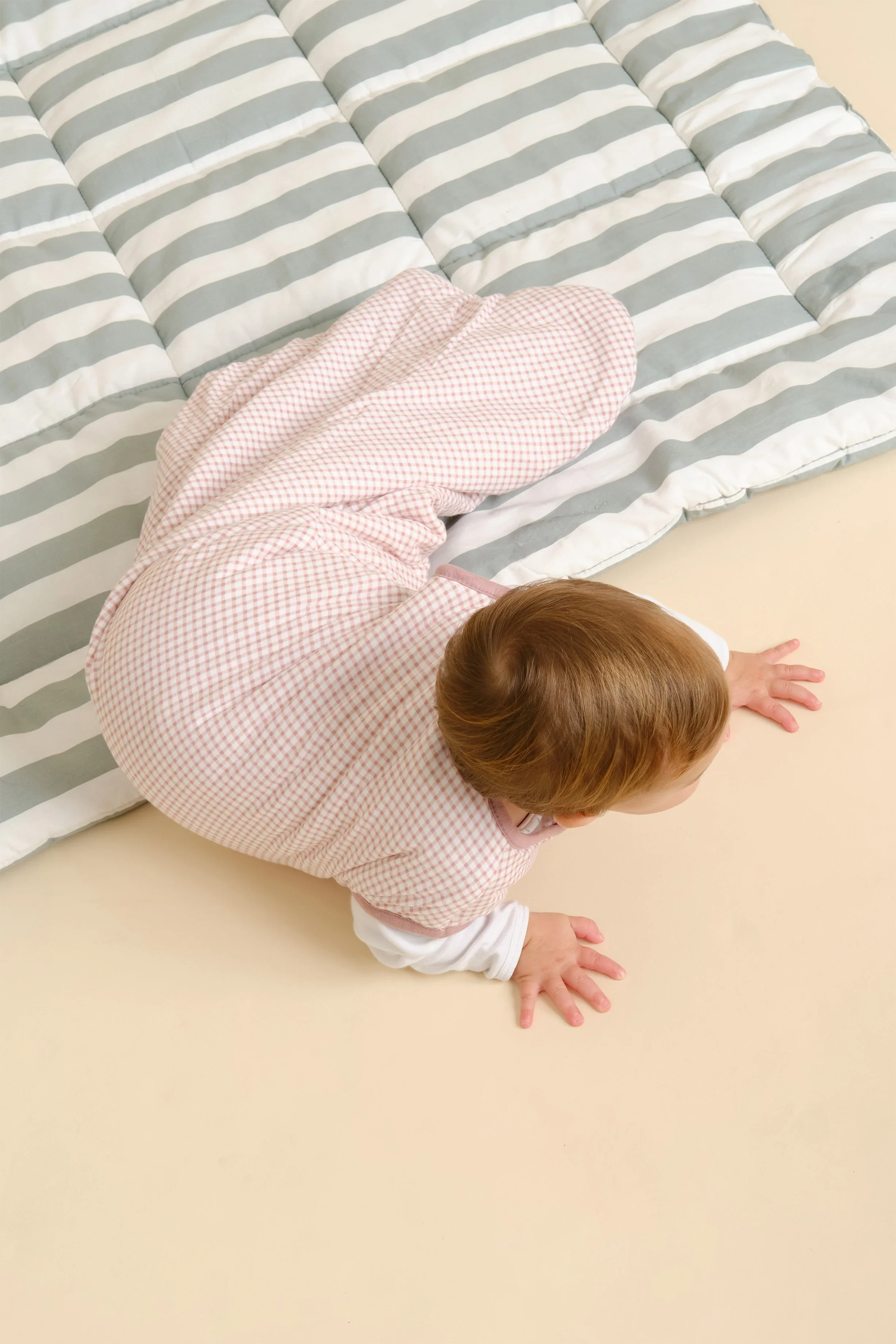 MolisandCo TOG 1.0 Saco de dormir sem pés [Vichy Pink] * por encomenda - Image 3