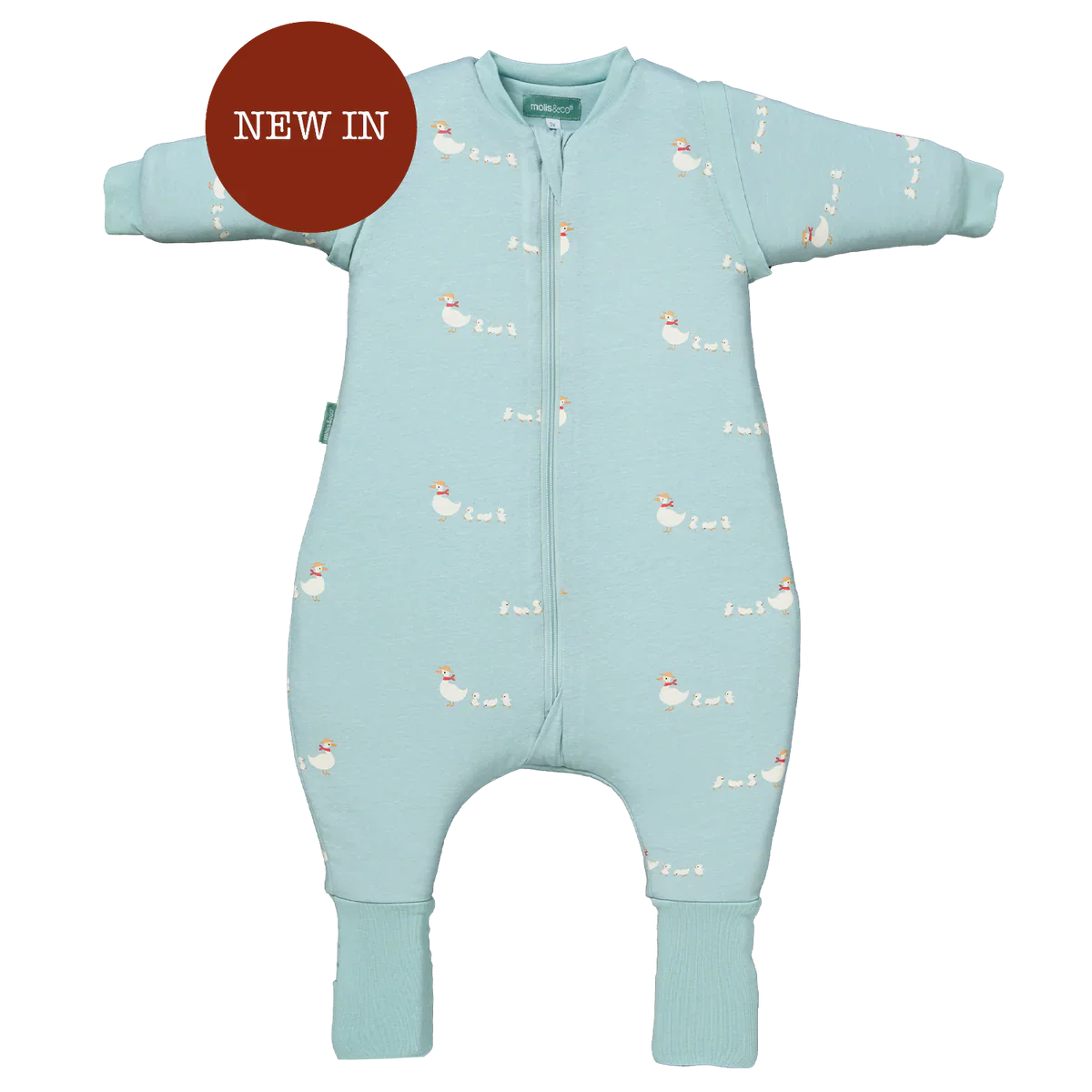 MolisandCo TOG 2.5 Saco de dormir com pés e mangas [Duck Family] - Image 4