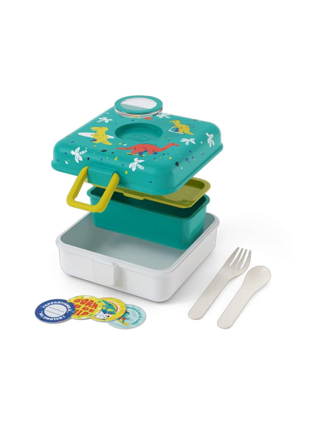 Monbento Lancheira para snacks grande - Dinossauros - Image 2
